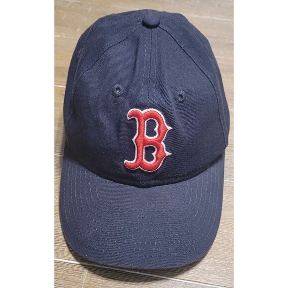 New Era Boston Red Sox Child Size Hat 9Twenty Adjustable Strap Navy Cap MLB - Picture 1 of 6